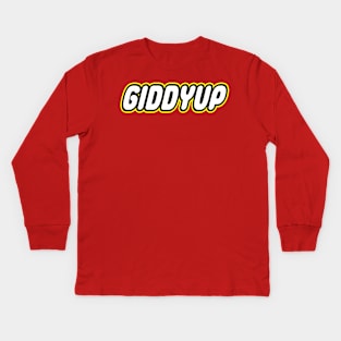 GIDDYUP Kids Long Sleeve T-Shirt